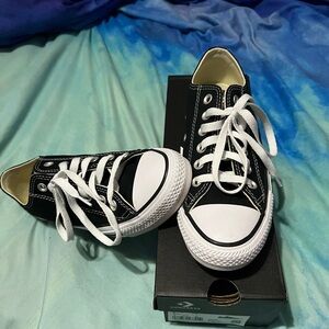 Converse Black Canvas Sneakers